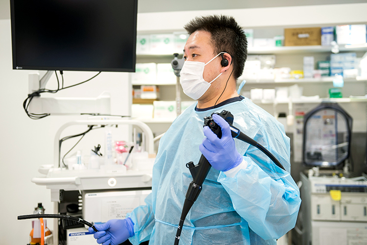 ひろしま内視鏡内科クリニック 「痛くない、怖くない」をめざす 鎮静剤を用いた大腸内視鏡検査