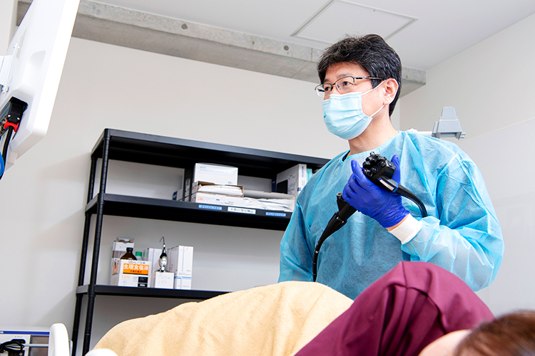 with Lifeクリニック 大宮駅前 患者の不安や苦痛の軽減を追求 大腸内視鏡検査