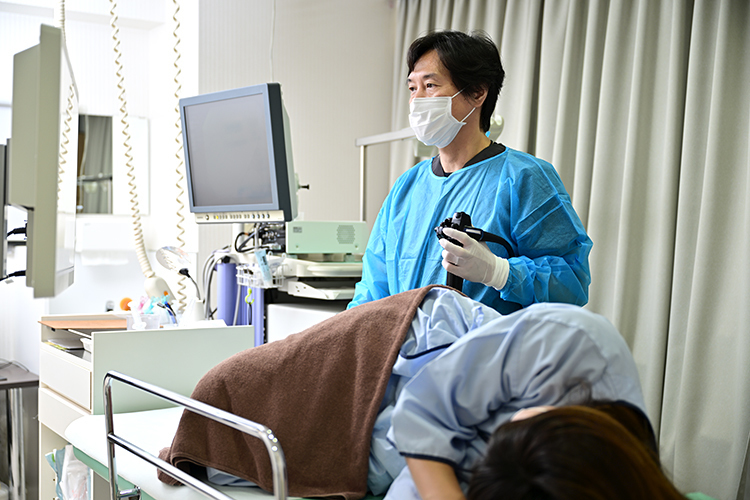 長瀬クリニック 苦痛をできるだけ感じさせないよう 配慮した大腸内視鏡検査