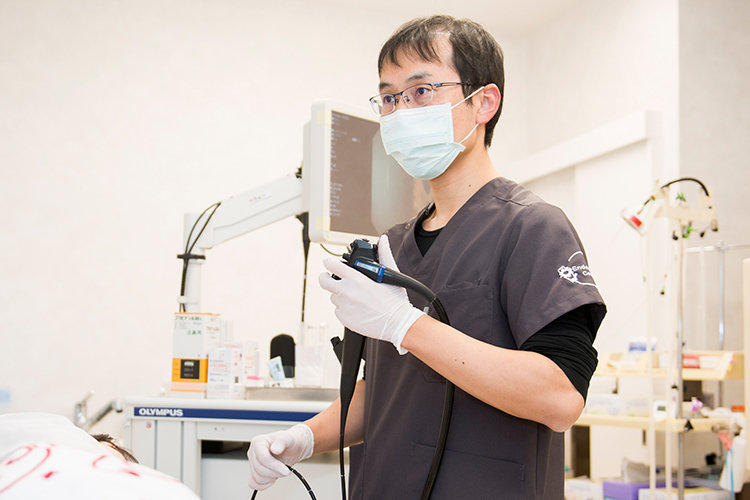 もりお内科 痛みや不快感の軽減にも注力 病変の早期発見に有用な内視鏡検査