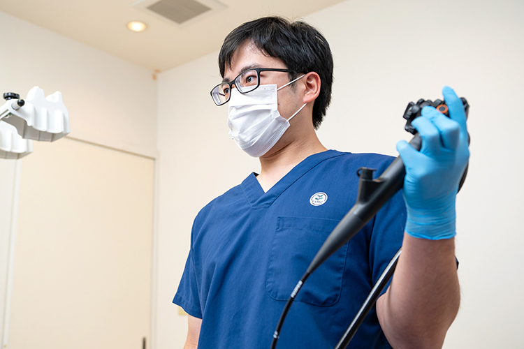 こばやしクリニック 心身の負担を軽減できるよう配慮した 胃の内視鏡検査