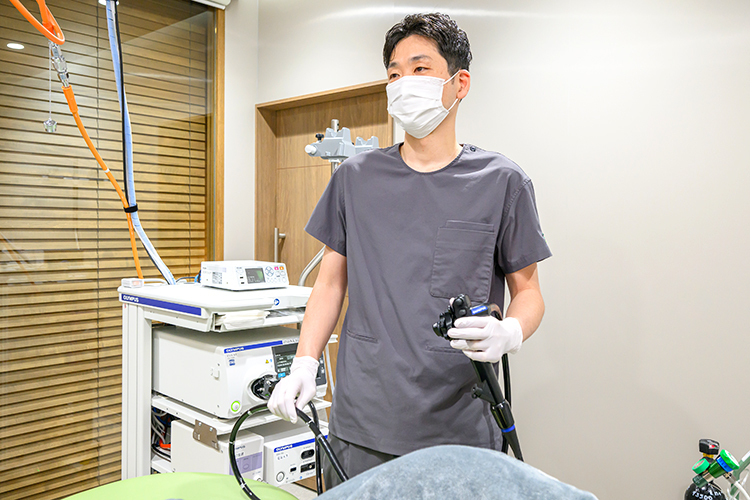 NEO HEALTHCARE 消化器内科･内視鏡内科クリニック 大阪市中央区本町院 内視鏡の専門家による 不安と負担の少ない大腸内視鏡検査