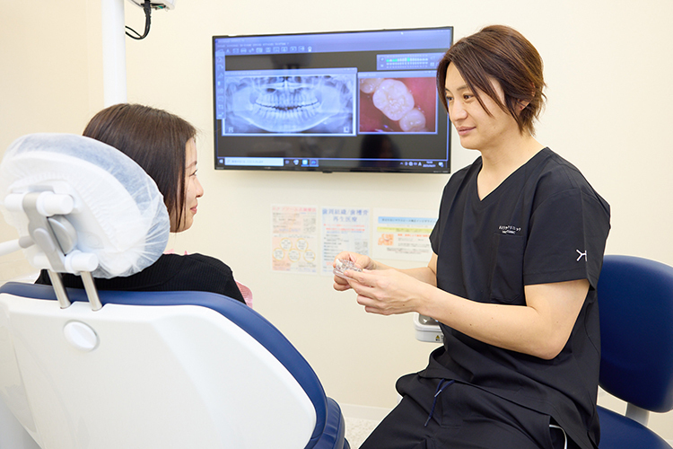 さとうデンタルクリニック恵比寿本院 目立にくい歯列矯正 マウスピース型装置を用いた矯正
