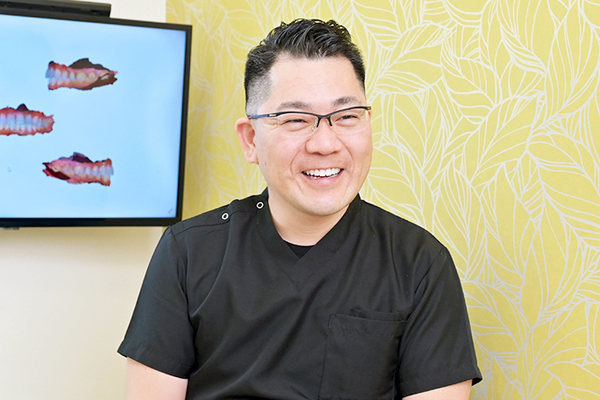 みずたに歯科クリニック まずは気軽に相談に来てほしいと語る水谷院長