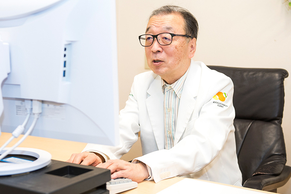 京口門クリニック 「早く周りにSOSを出すことが大切」と語る田原院長