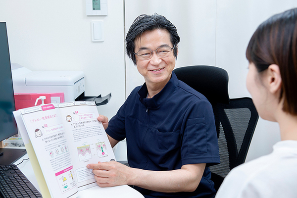えがおの森こどもアレルギークリニック アレルギー症状の疑いある場合は、すぐに相談を