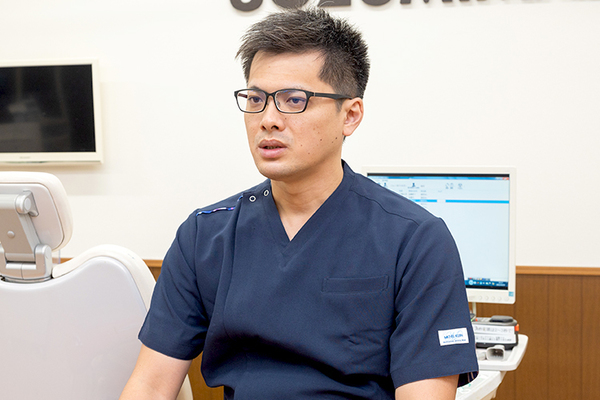 うおずみモール歯科 予防歯科に関して研鑽を積んできた田中院長
