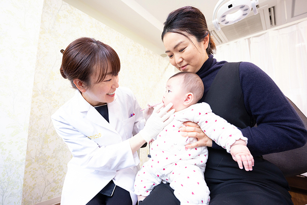 きらり歯科クリニック津田沼 0歳からでも予防歯科を受診することができる