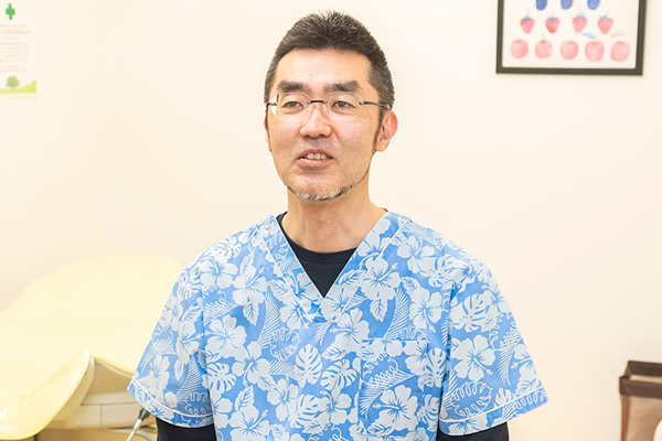 たくま歯科 さまざまな治療の選択肢を用意していると話す渡辺院長