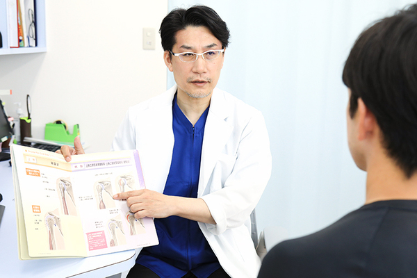 おかざきいしむら整形外科 石村先生自身もケガの経験があり、スポーツ傷害に力を入れる