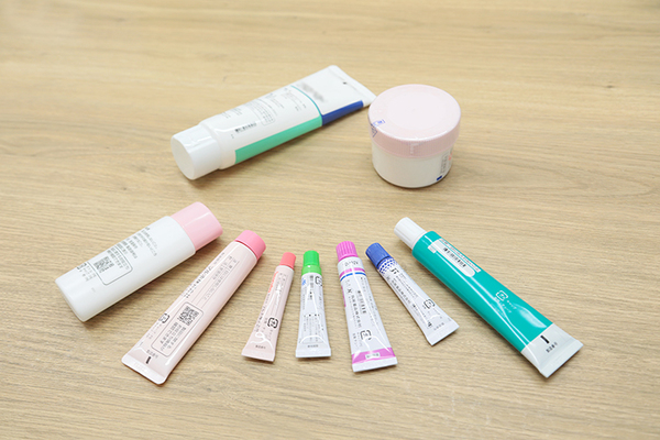 くまだキッズ・ファミリークリニック 患者の症状に合った塗り薬を提供