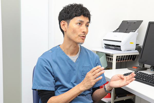 大津宮ほそだクリニック やわらかな雰囲気で丁寧なコミュニケーションを大事にする院長