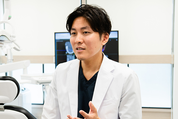 もとやまエキ歯科 幅広い世代に対応。まずは気軽に相談してほしいと話す和田先生