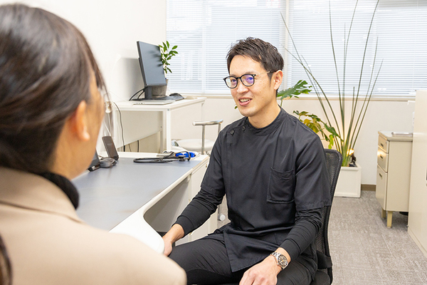 まつもとクリニック 「患者の痛みを少しでも軽減できるよう努めている」と語る院長