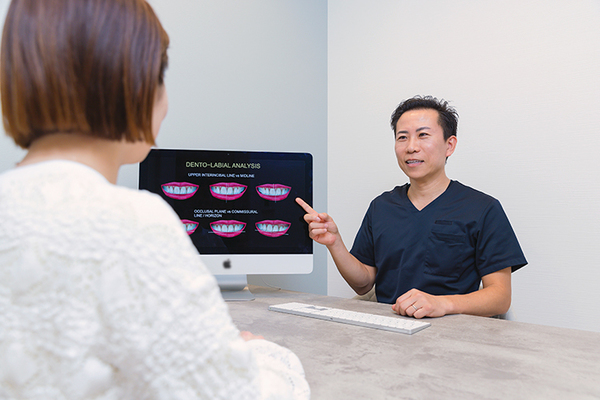 大森沢田通り歯科・予防クリニック 患者の要望に寄り添うため、丁寧なカウンセリングに力を入れる