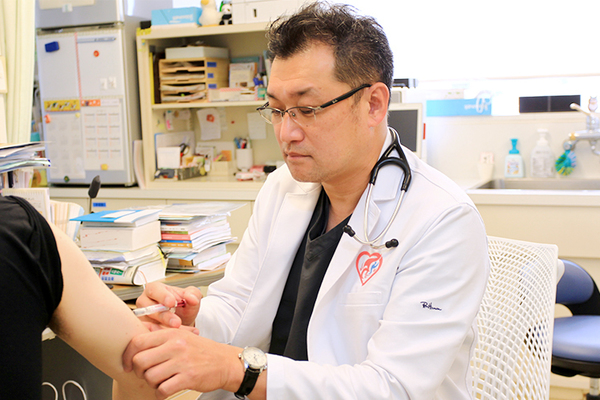 高見台クリニック 各種予防接種や検査体制も充実