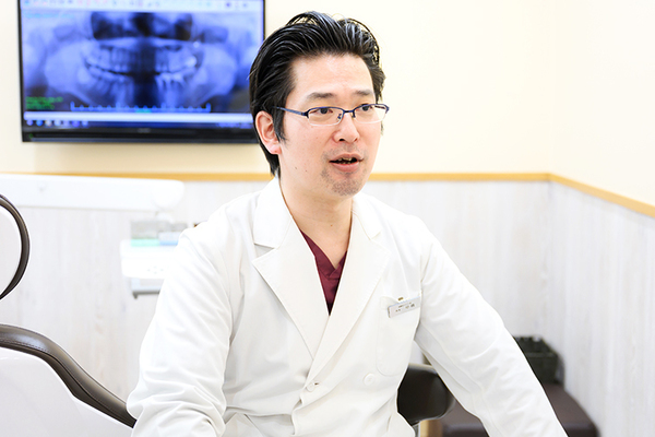 みょうでんfamily歯科 開院当初から妙典駅に根づいた歯科治療を進める中嶋院長