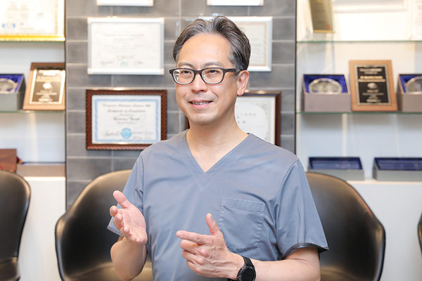 永福町駅前歯科・矯正歯科・小児歯科 患者に寄り添い丁寧なカウンセリングを心がける