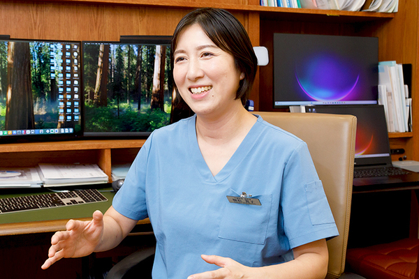 千頭医院 糖尿病内科を専門としている堀松寛子副院長