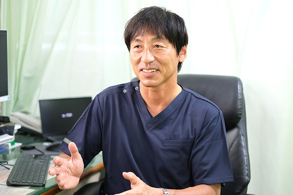 永田外科 一人ひとりに合わせた丁寧な説明を心がける永田院長