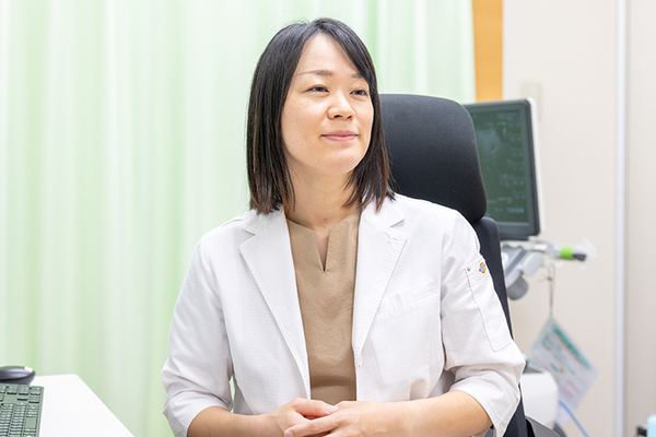 はなはた内科クリニック 大学病院などでの豊富な診療経験を持つ副院長