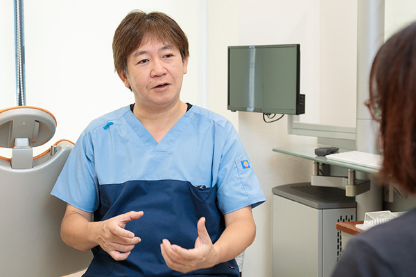 ほんだ歯科クリニック ライフスタイルに合わせた歯磨きの仕方をアドバイスしてくれる