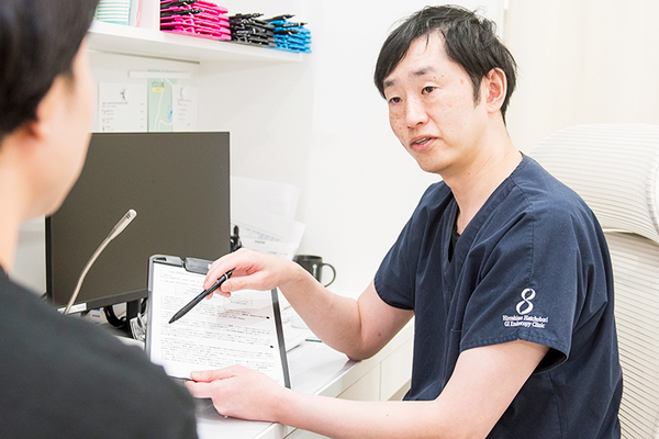 広島八丁堀内科・胃腸内視鏡クリニック 早期受診を呼びかける消化器内視鏡専門医である本田院長