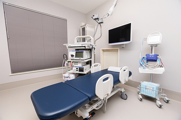 いけぞの内科クリニック 患者一人ひとりの体の状態をよく見て、検査を行う