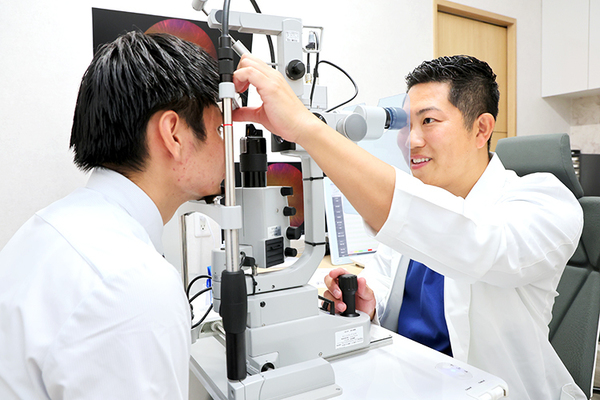 サークル帝塚山眼科 涙や目やにが止まらない原因を丁寧に問診してくれる