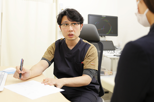 ほり内科クリニック 検査の負担軽減に力を入れていると話す堀先生