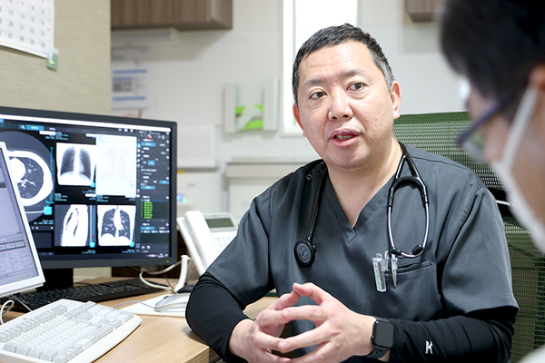 みうらクリニック 健診後放置せずに相談をしてほしいと話す三浦院長