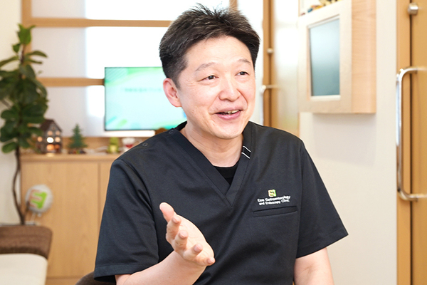えぞえ消化器内視鏡クリニック 胃がんや大腸がんの早期発見の重要性を説く江副院長