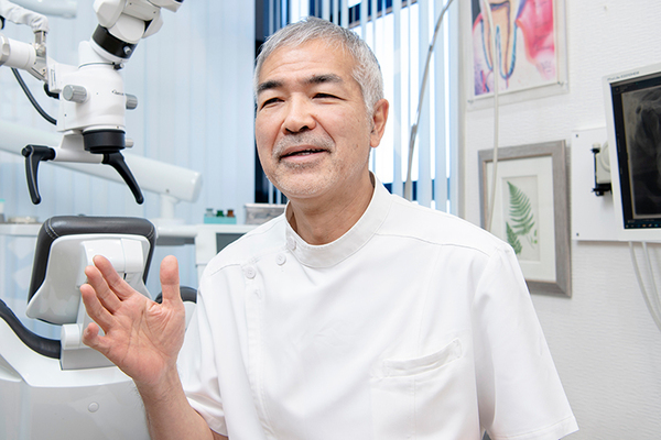 レガデンタルクリニック 将来を見据えカスタムメイドされた総合治療を提供する仲山院長