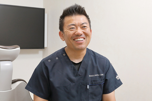 宮田歯科医院 残っている天然歯を守るインプラント治療を大切にしている