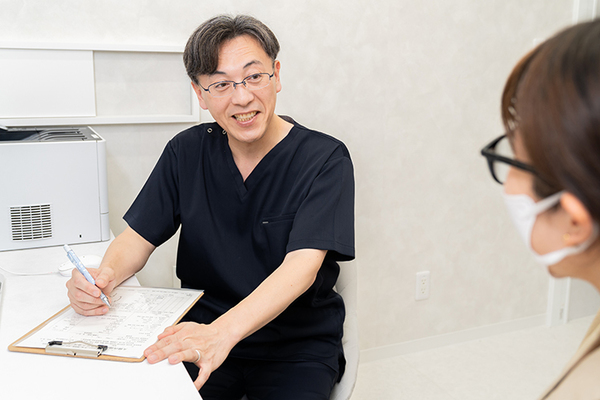 神戸元町みつみや大腸内視鏡内科・肛門外科 患者の不安に配慮した診療を行っている