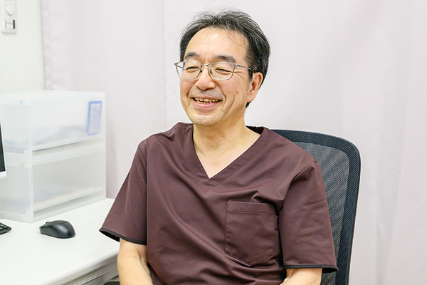 林田ブレストクリニック 「ぜひ検診を受けるようにしていただきたい」と話す院長
