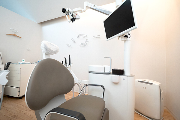 太紀デンタルクリニック ゆったりと配置された診察室