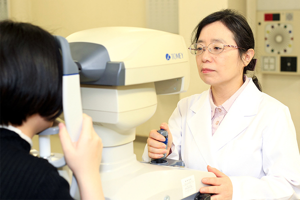 大橋眼科医院 丁寧な問診を心がけている
