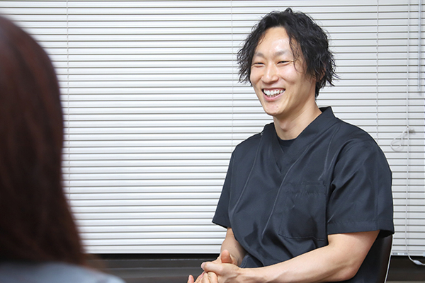 馬場歯科医院 「わずかな変化でも早めに受診してほしい」と話す院長
