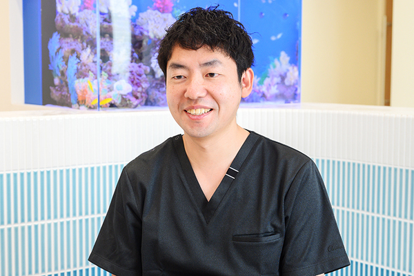 なおしデンタルクリニック まずは気軽に相談に来てほしいと語る小原院長