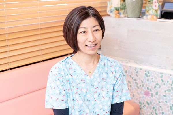 さちこども歯科 飯田副院長は、母親の気持ちに寄り添った診療を心がける