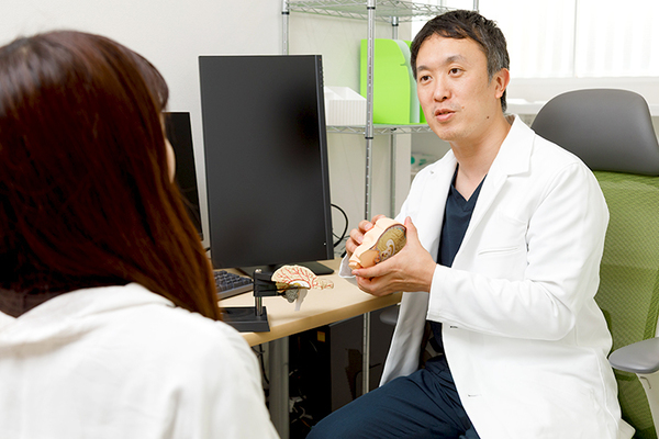 もといえ脳神経クリニック 検査結果をもとに、一人ひとりに寄り添い治療を行う