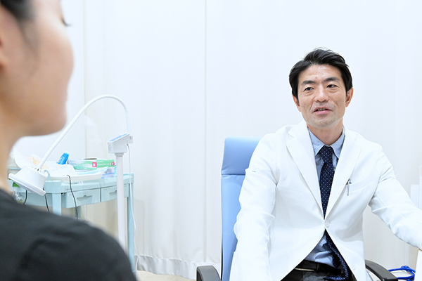 えさか駅前にしごり おなかとおしりのクリニック 検査の重要性について丁寧に説明してくれた院長