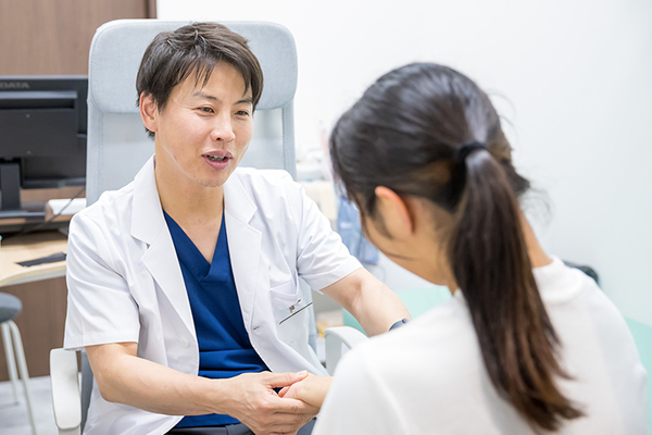 紙屋町やなせ皮ふ科クリニック 独自で改善しようとせず、皮膚科への受診を