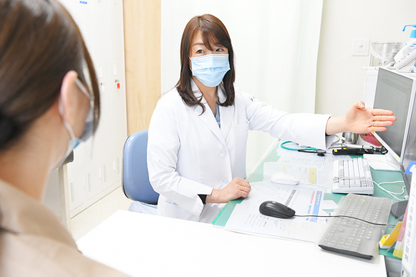 のがたクリニック 寄り添った丁寧な説明を心がける