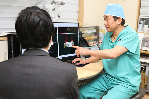 かわらい歯科医院 検査をもとに綿密な治療計画を立てる
