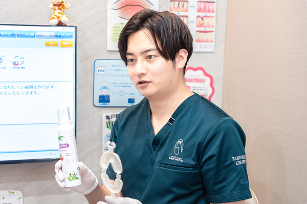 亀戸駅前キリン歯科 上下の歯が2本ずつ生えそろう1歳頃から相談ができる