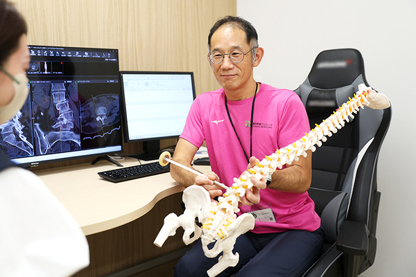 福岡脊椎クリニック 患者のライフスタイルを考慮し、一人ひとりに合った治療法を提案