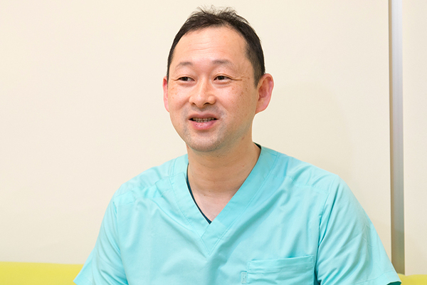 くわばら腎・泌尿器科クリニック 穏やかな口調で丁寧に説明してくれる桑原院長