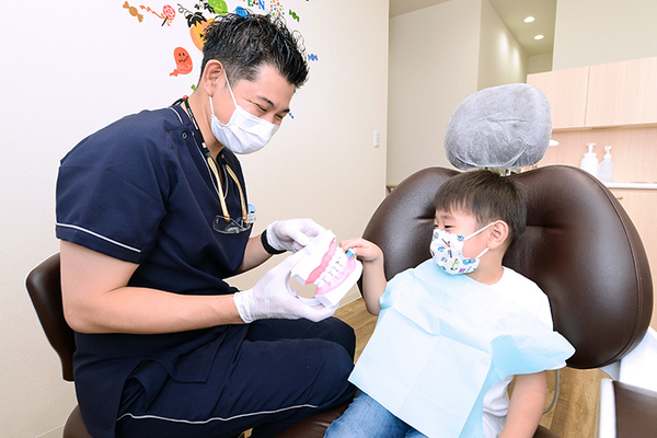 たつみ歯科医院 子どもが楽しく通うための工夫をたくさん凝らす同院